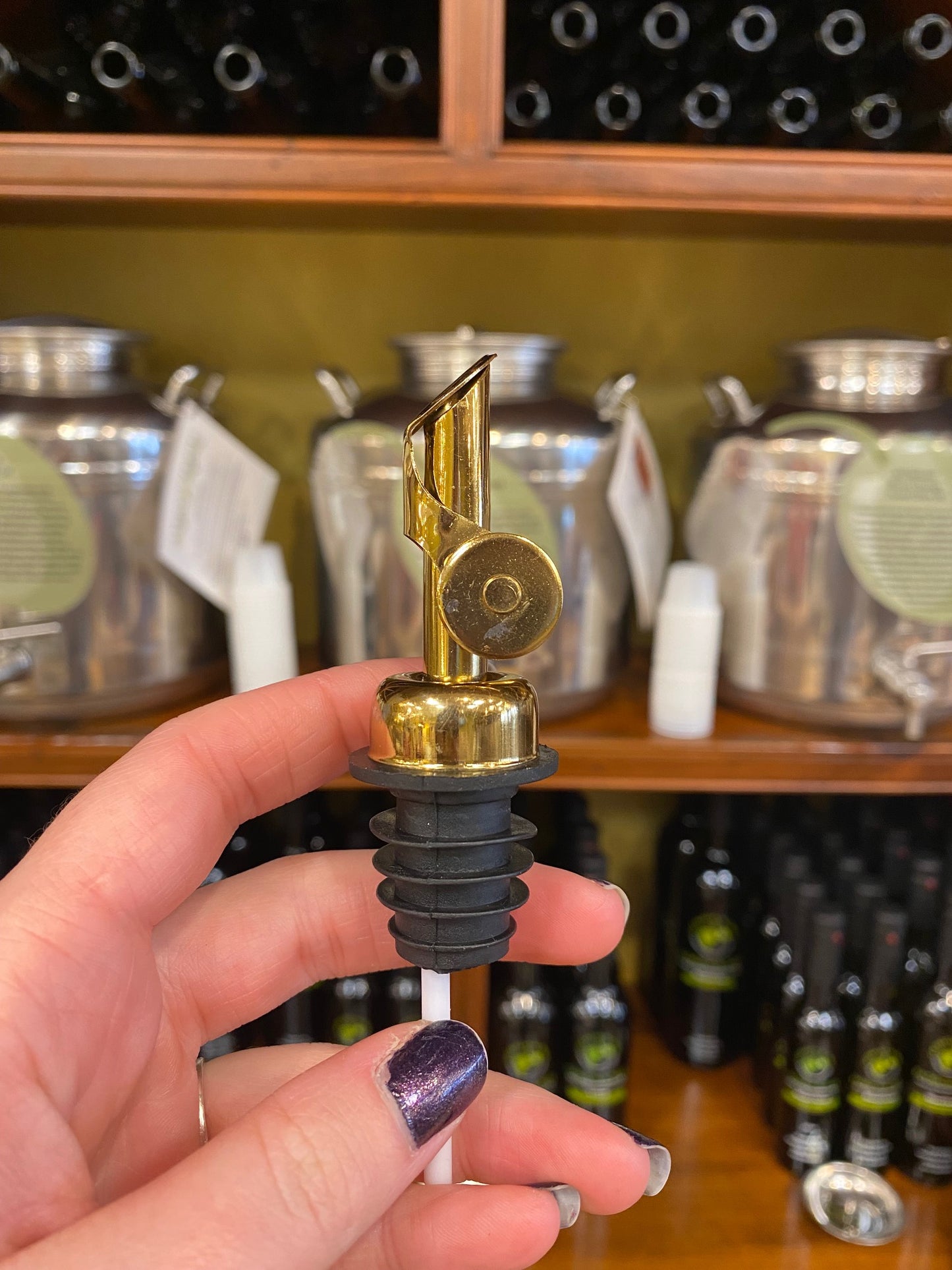 Extra Virgin Olive Oil Pourer