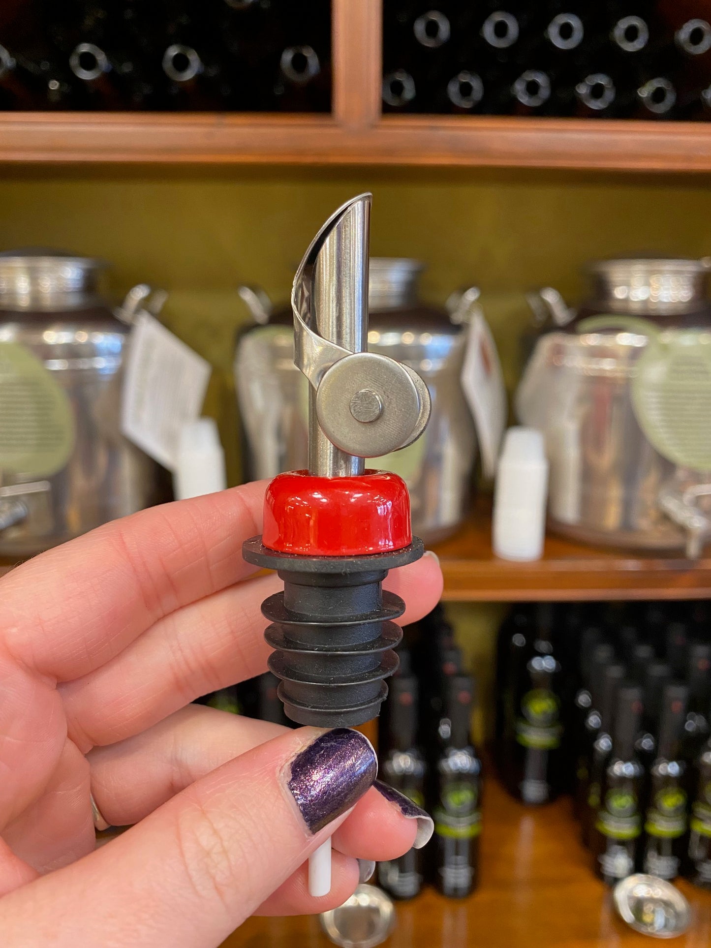 Extra Virgin Olive Oil Pourer