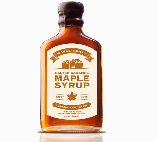 Salted Caramel Maple Syrup