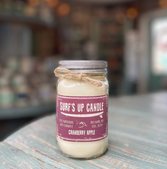 Cranberry Apple All Natural Soy Candle