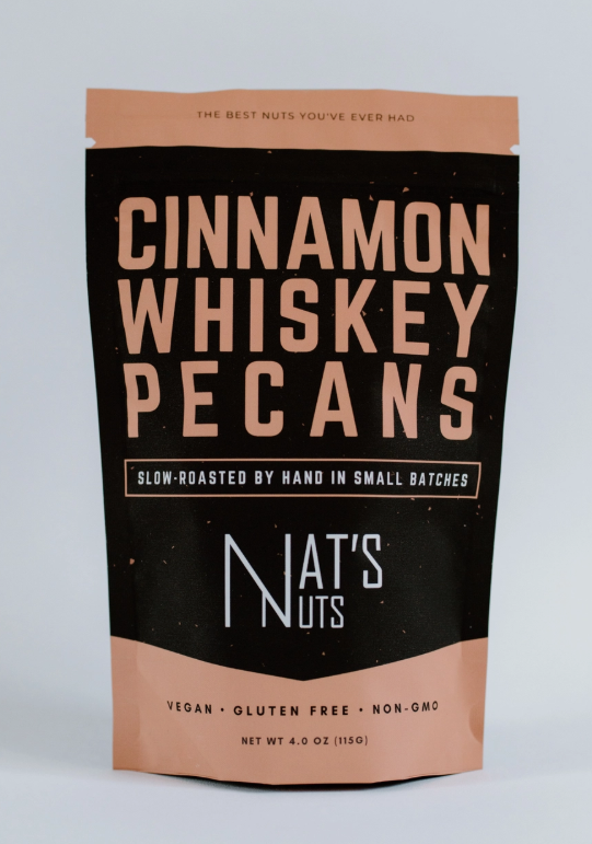 Cinnamon Whiskey Pecans