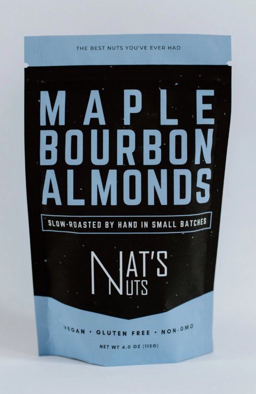 Maple Bourbon Almonds