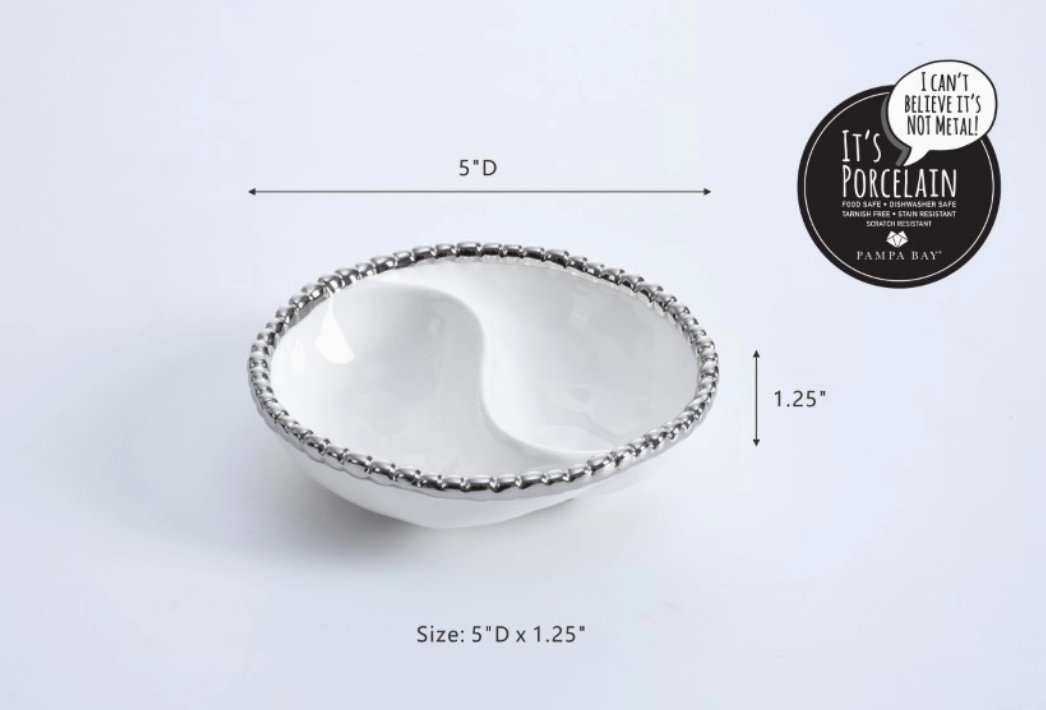 Mini 2 Section Platter