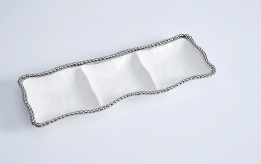 3 Section Serving Piece