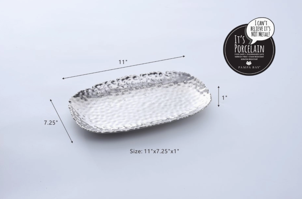 Small Serving Platter Dented