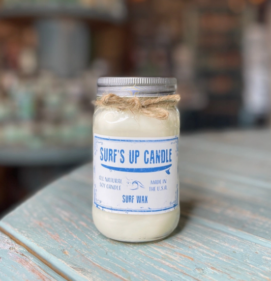Surf Wax All Natural Soy Candle