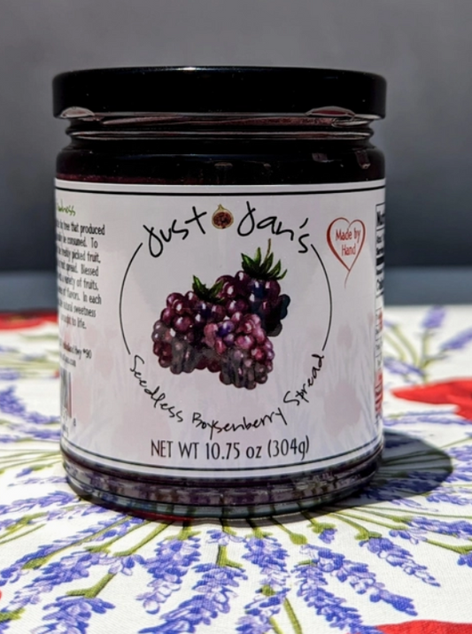 Seedless Boysenberry Fruit Spread