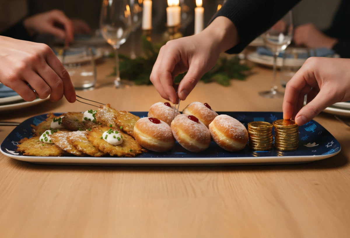 Hanukkah 15" Melamine Tray